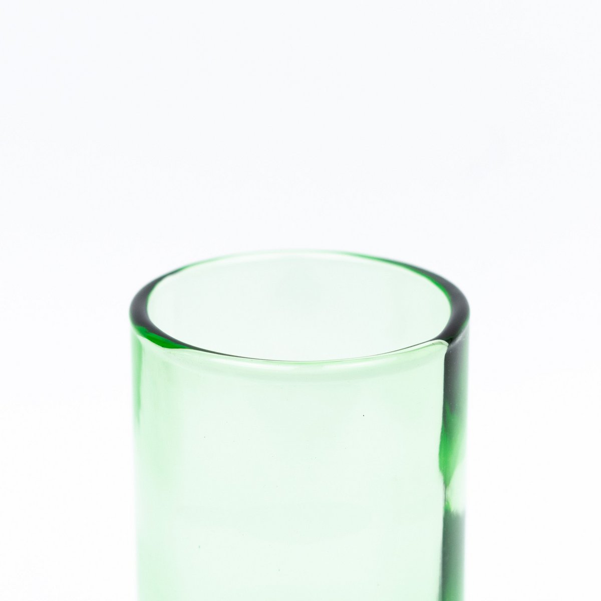 VERRE DE TRANSPORT VERT 300 ml Trinkglas 2er Set - RECYCLAGE