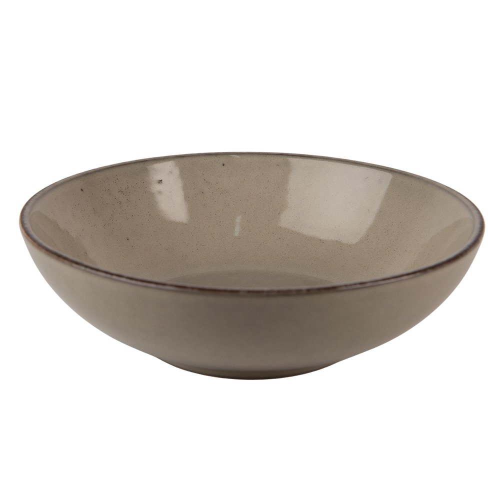 Bol de soupe 500 ml de serrage en céramique verte
