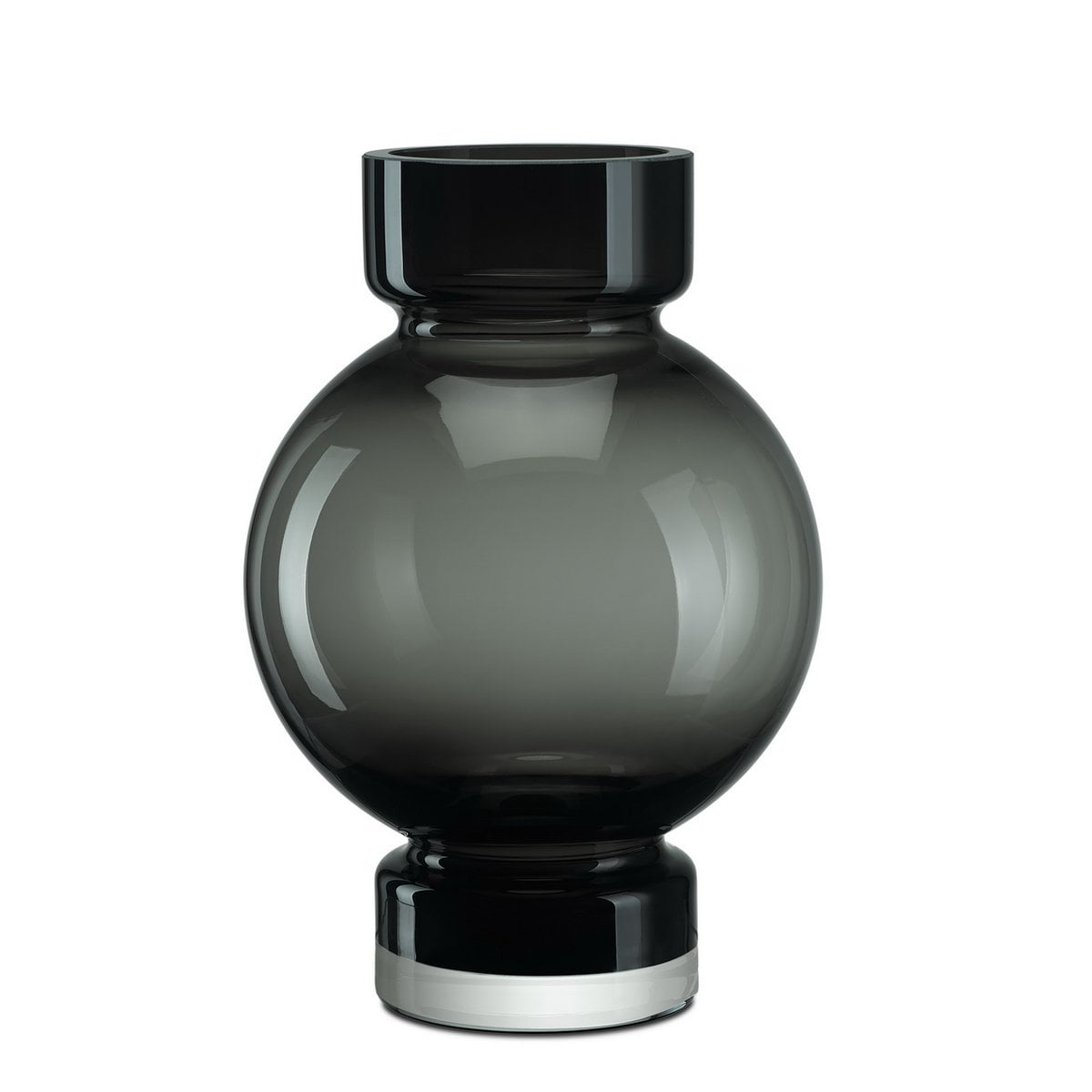 Art de la Table vase de luxe moderne en forme de boule ORURO - verre épaisseur 9 mm Zistyhome art de la table