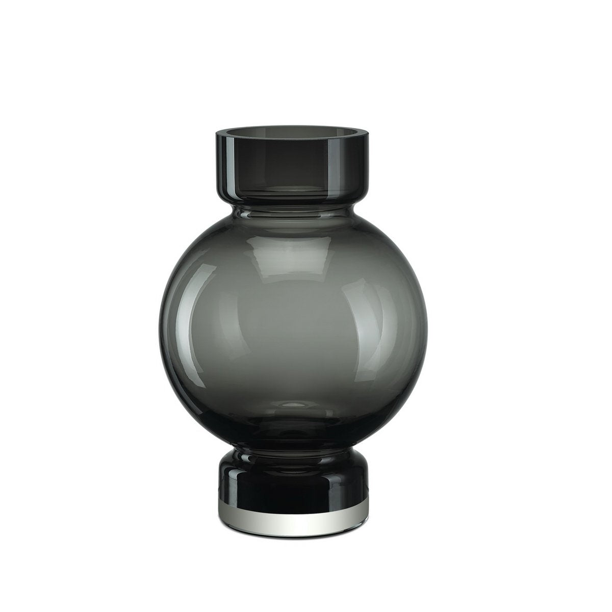 Art de la Table vase de luxe moderne en forme de boule ORURO - verre épaisseur 9 mm Zistyhome art de la table