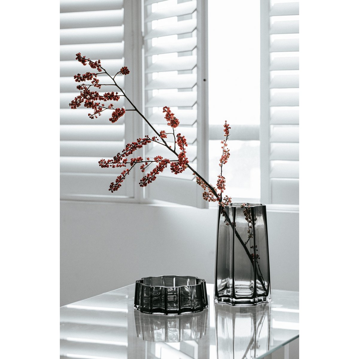 Bol de luxe moderne-classique, design élégant, LENOX 08 Gris