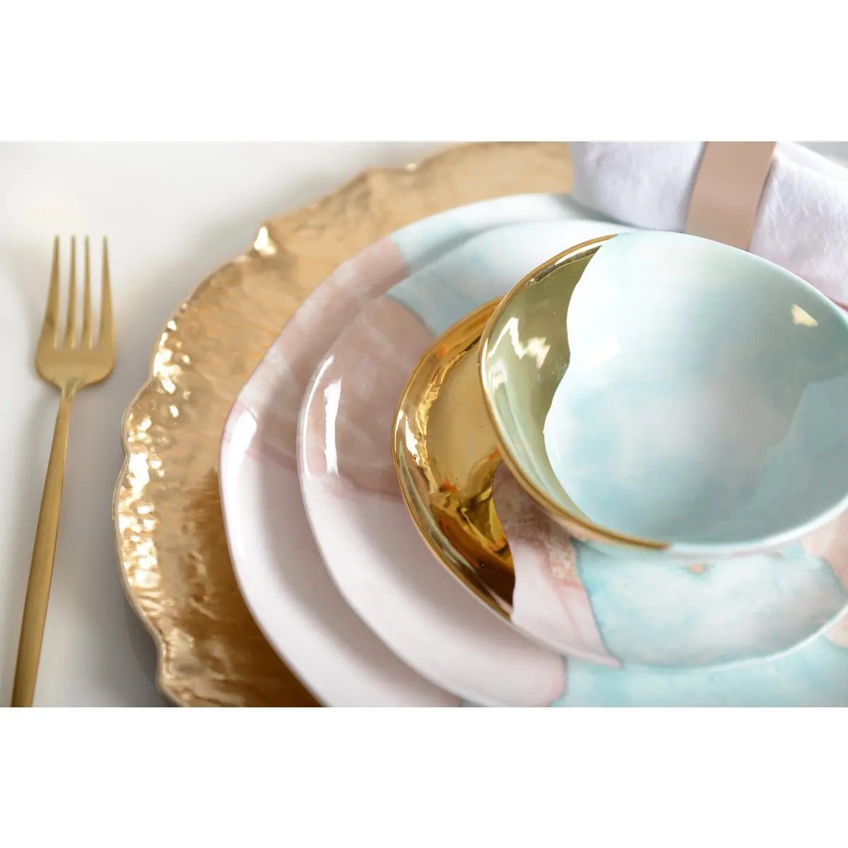 Assiette à dessert - Treasure mine AULICA