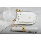 Assiette à dessert chat nez doré AULICA