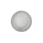 Assiette à dessert flash argent 21cm AULICA