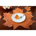 Assiette à dessert ovale bord platine AULICA