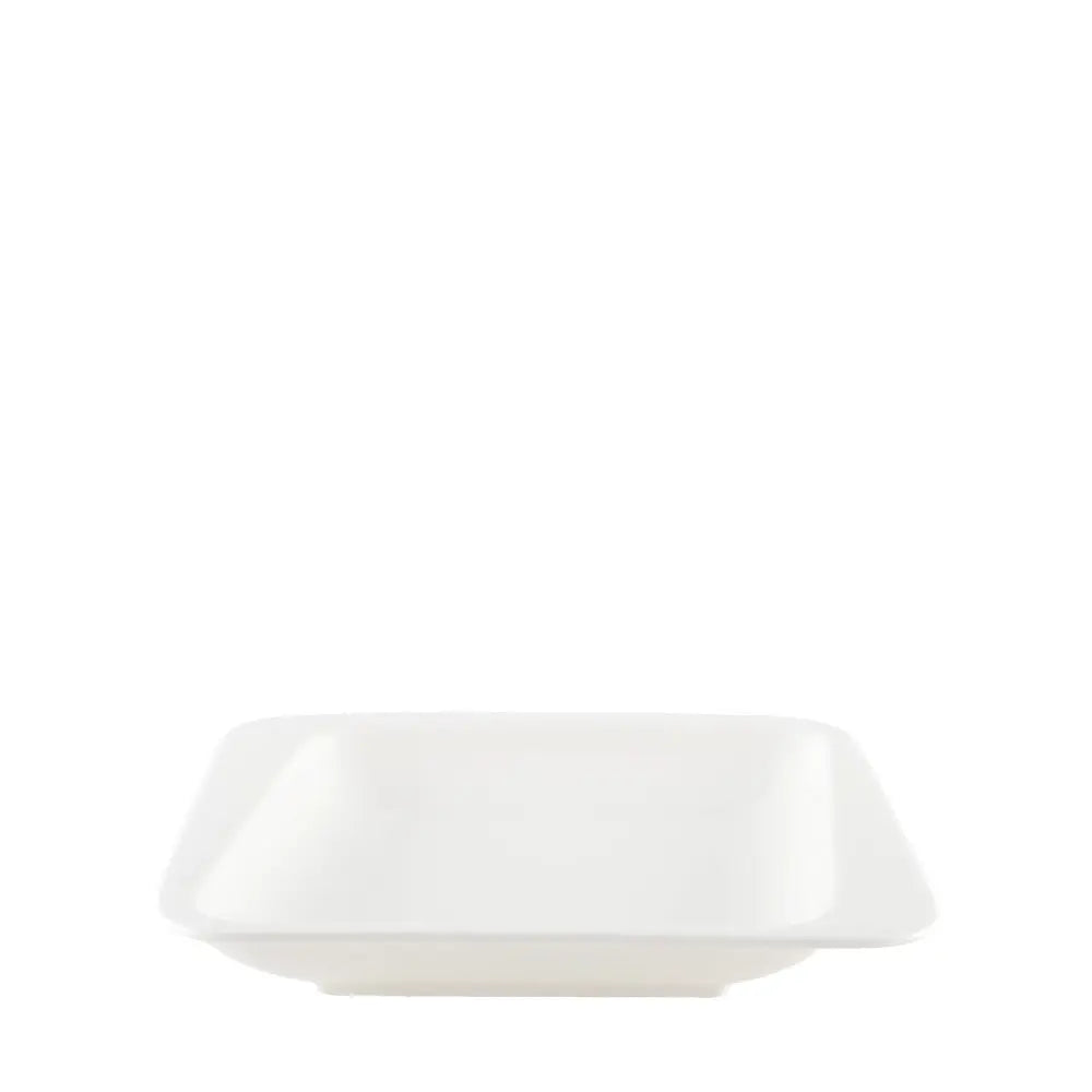 Assiette creuse blanche Anna 20.5x18.2x3.1cm AULICA