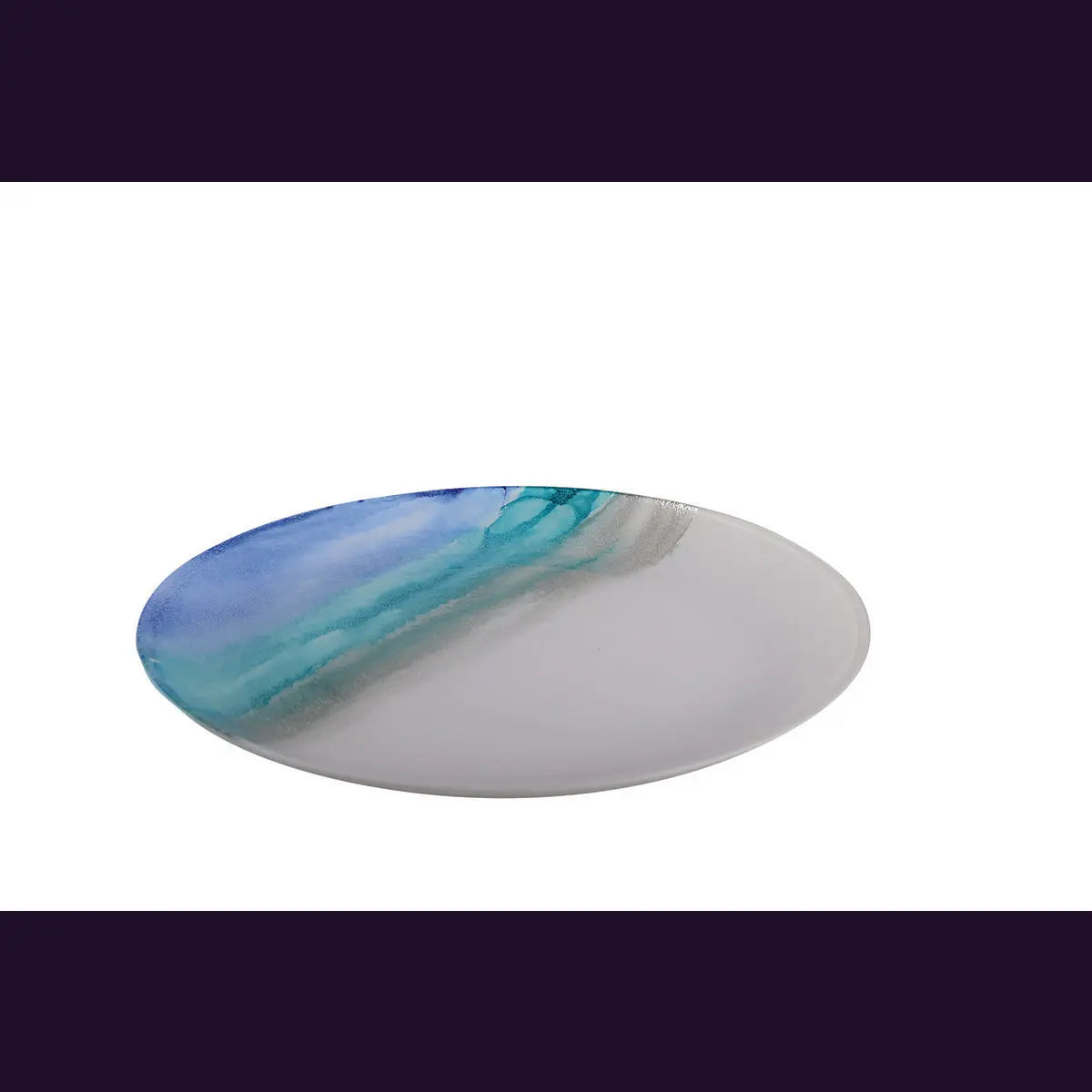 Assiette de présentation océan AULICA