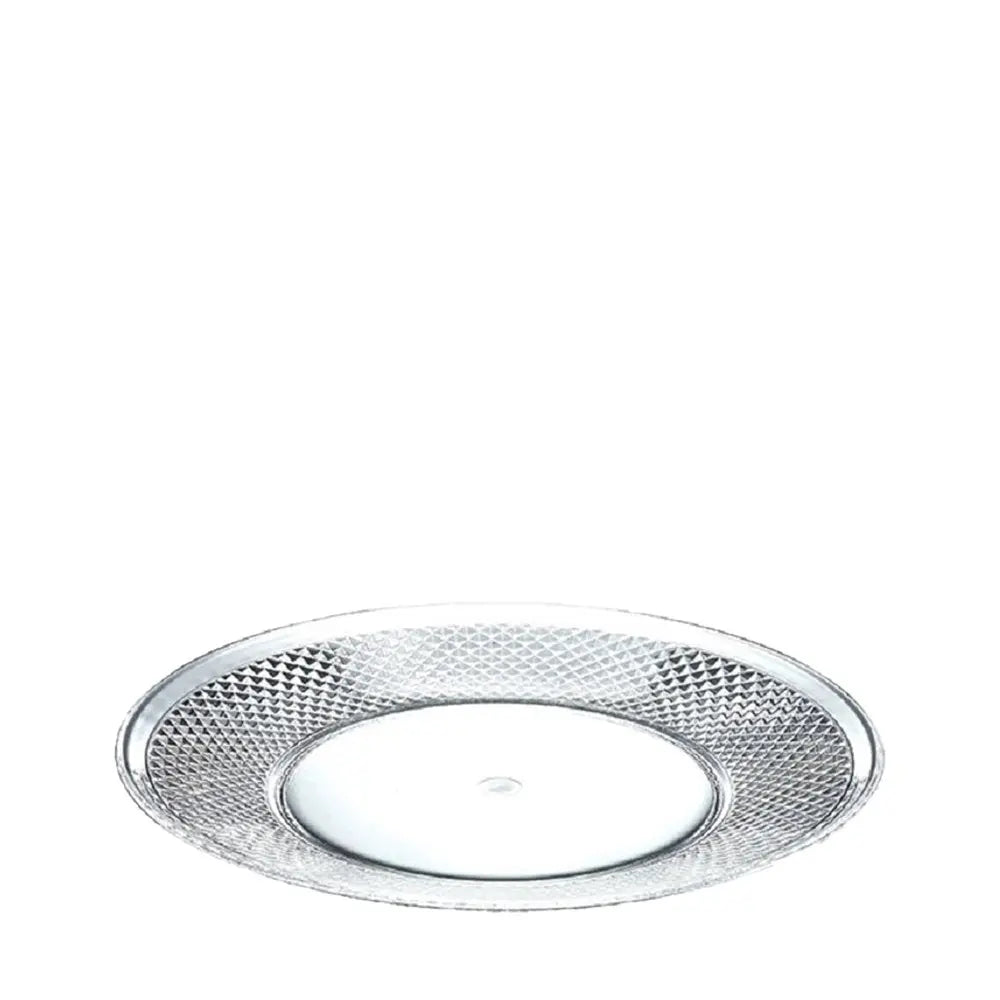 Assiette plate acrylique diamant AULICA