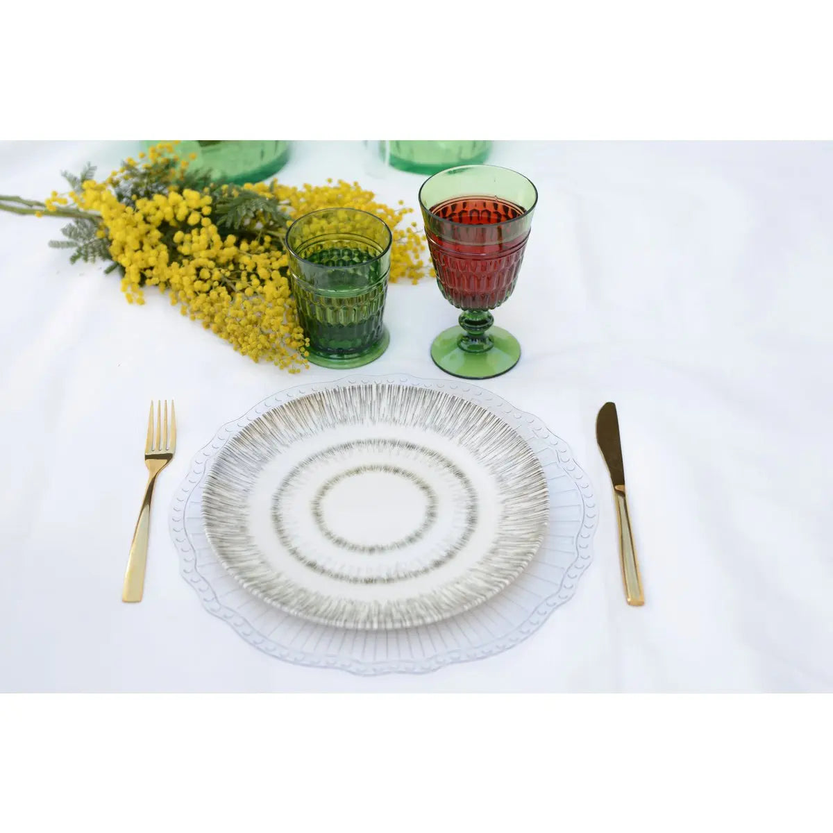 Assiette plate kaki 27cm AULICA