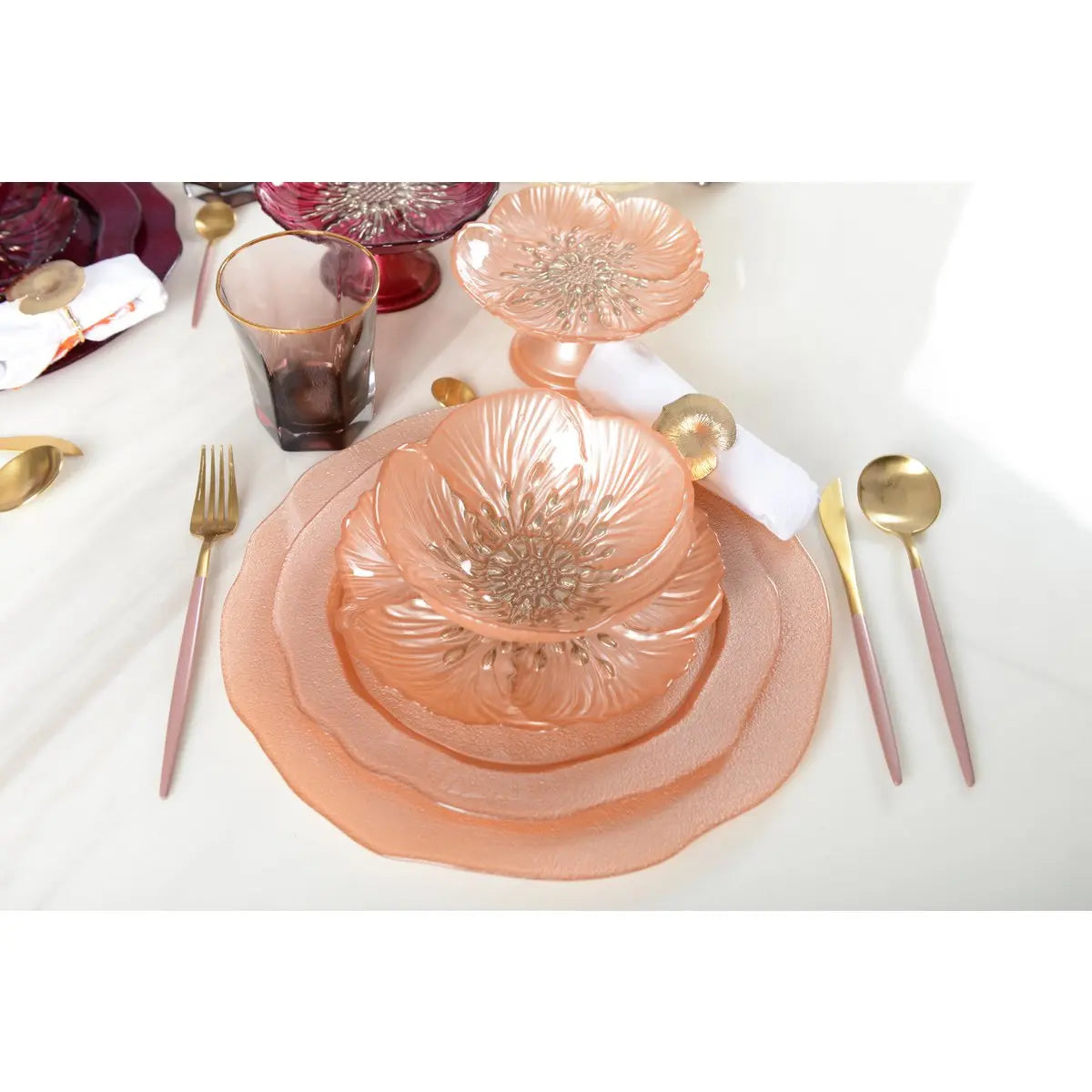 Assiette plate saumon AULICA