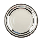 Assiette plate triple filet argent 27cm AULICA