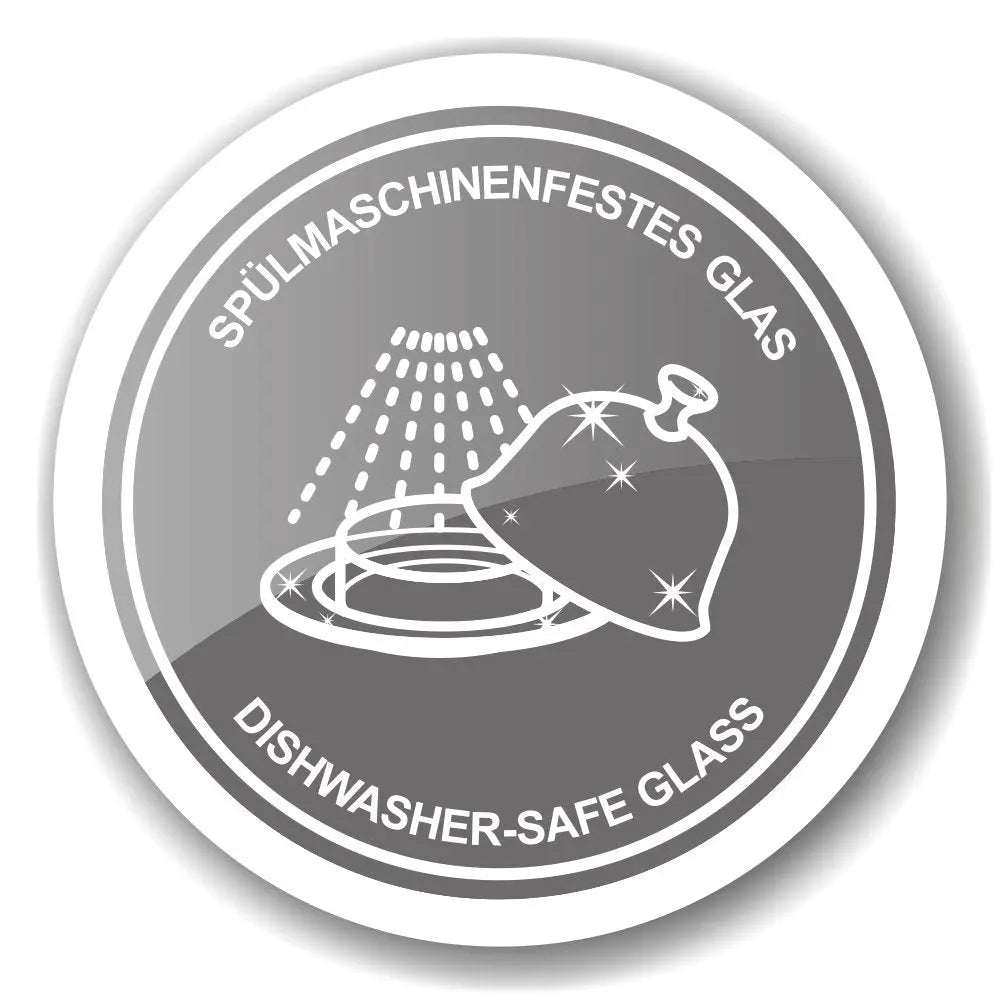 Beurrier EDZARD Mary avec assiette en verre, argenté, 8 x 13 cm, avec couteau à beurre assorti EDZARD-SHOP.com