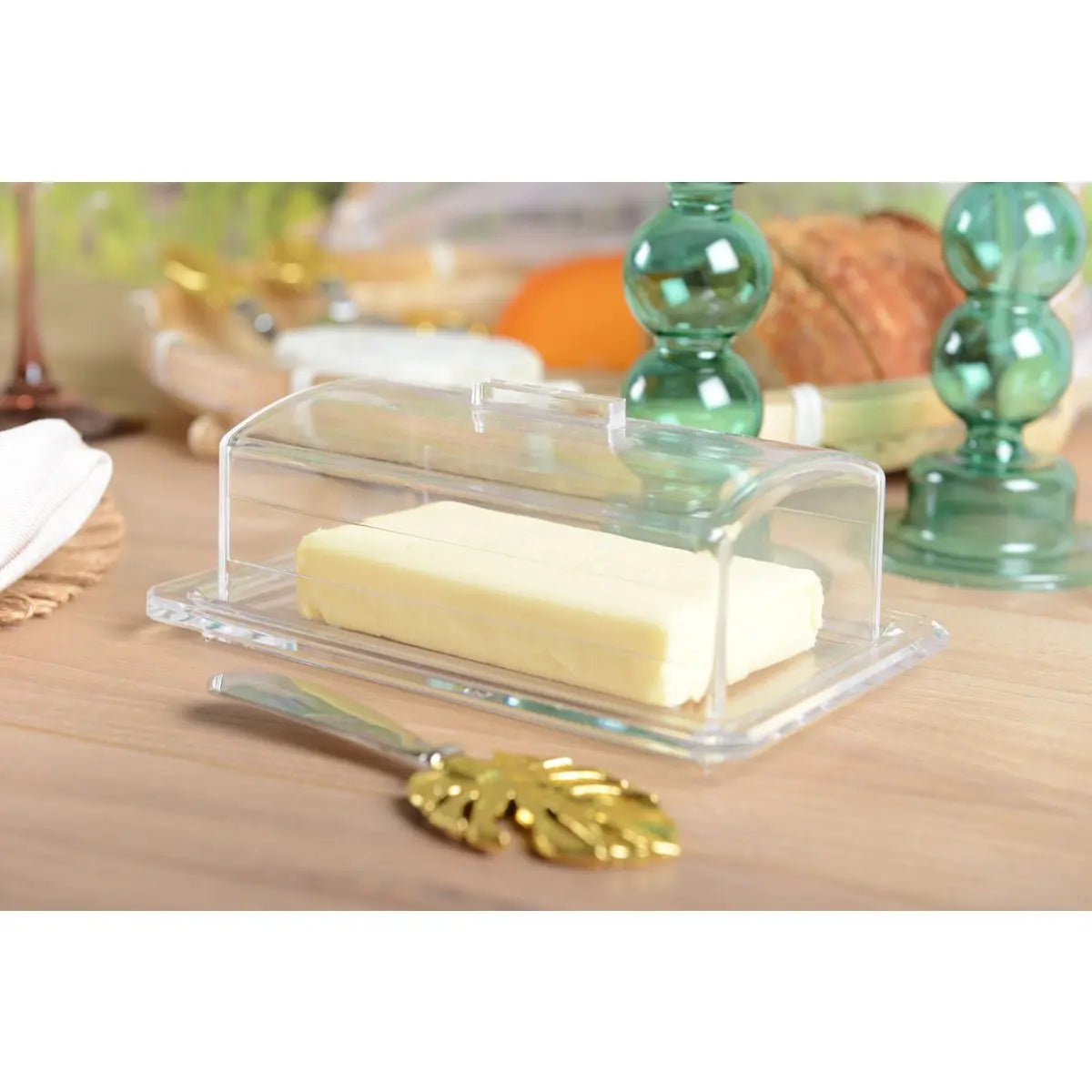 Beurrier en acrylique 17x10x6.5cm AULICA