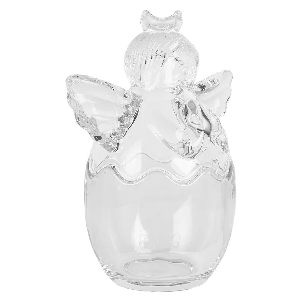 Bocal Couvercle 300 ml Verre Transparent Clayre & Eef.