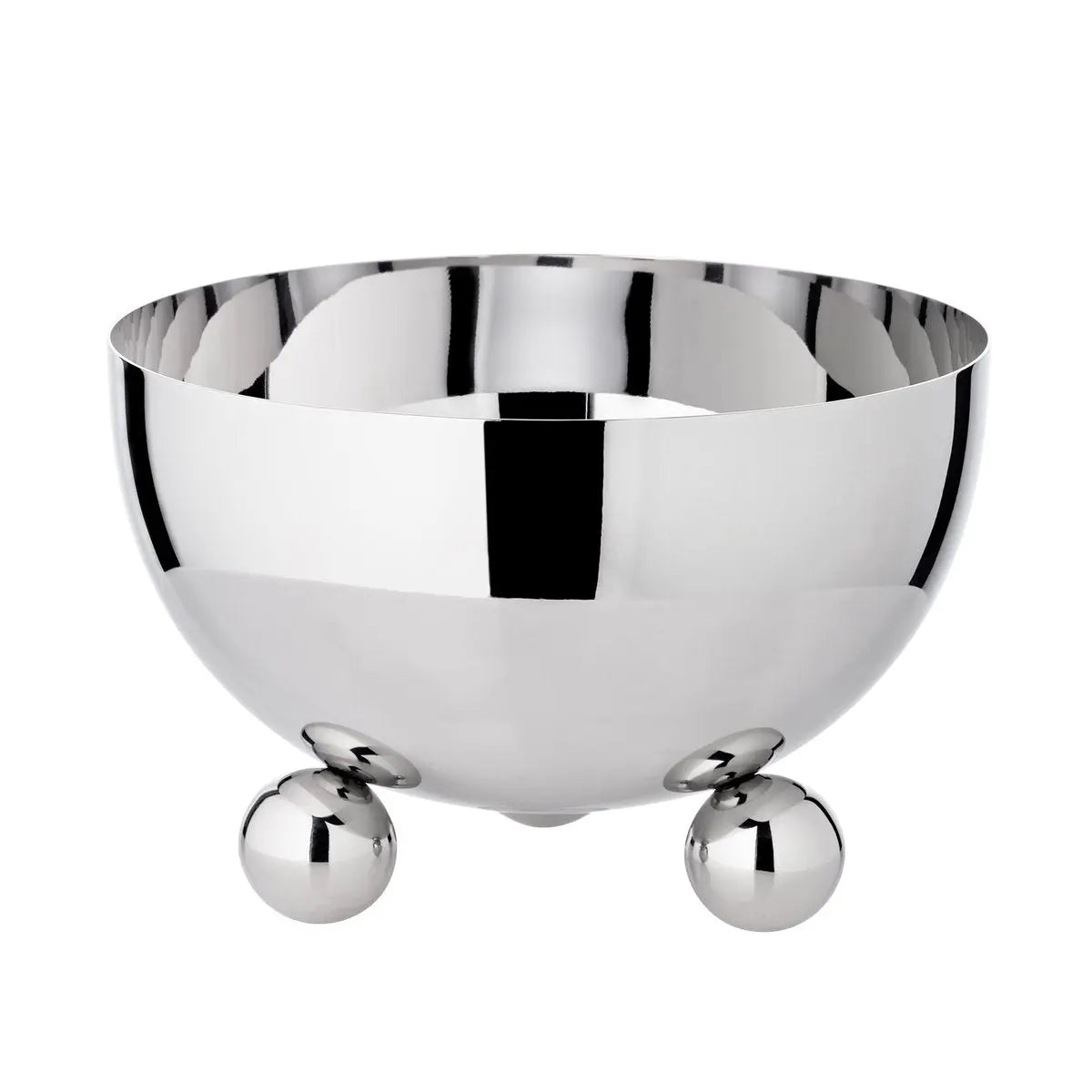 Bol Chicago (hauteur 9 cm, Ø 15 cm), poli, acier inoxydable EDZARD-SHOP.com