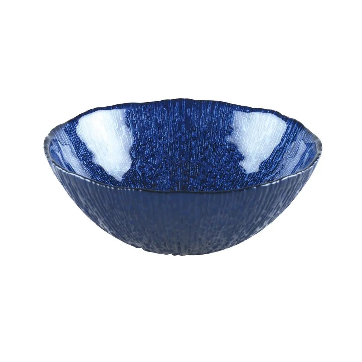 Bol à soupe bleu indigo AULICA