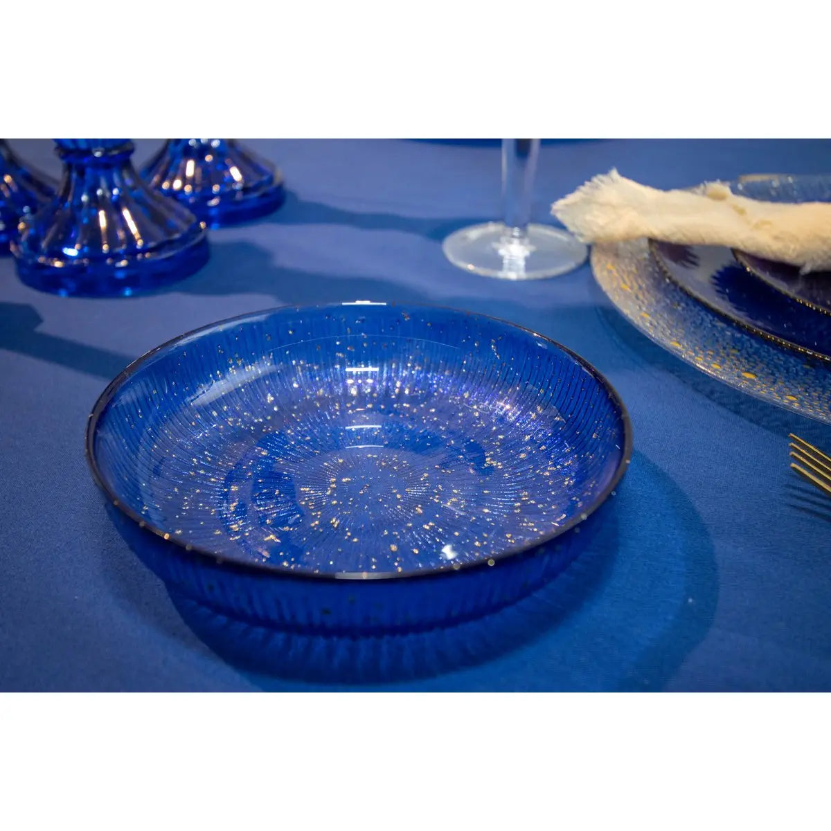 Bol bleu constellation 15x15x3cm AULICA