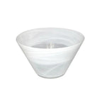 Bol conique blanc 14x14x8cm AULICA