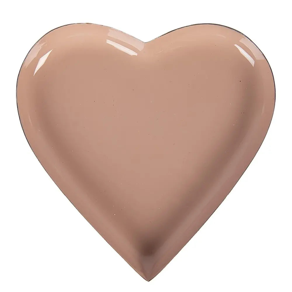 Bol déco Lot de 3 Coeur Ø 24 / Ø 19 / Ø 13 cm Multicolore Métal Clayre & Eef.