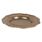 Bol décoratif Ø 20x2 cm Aluminium doré Clayre & Eef.