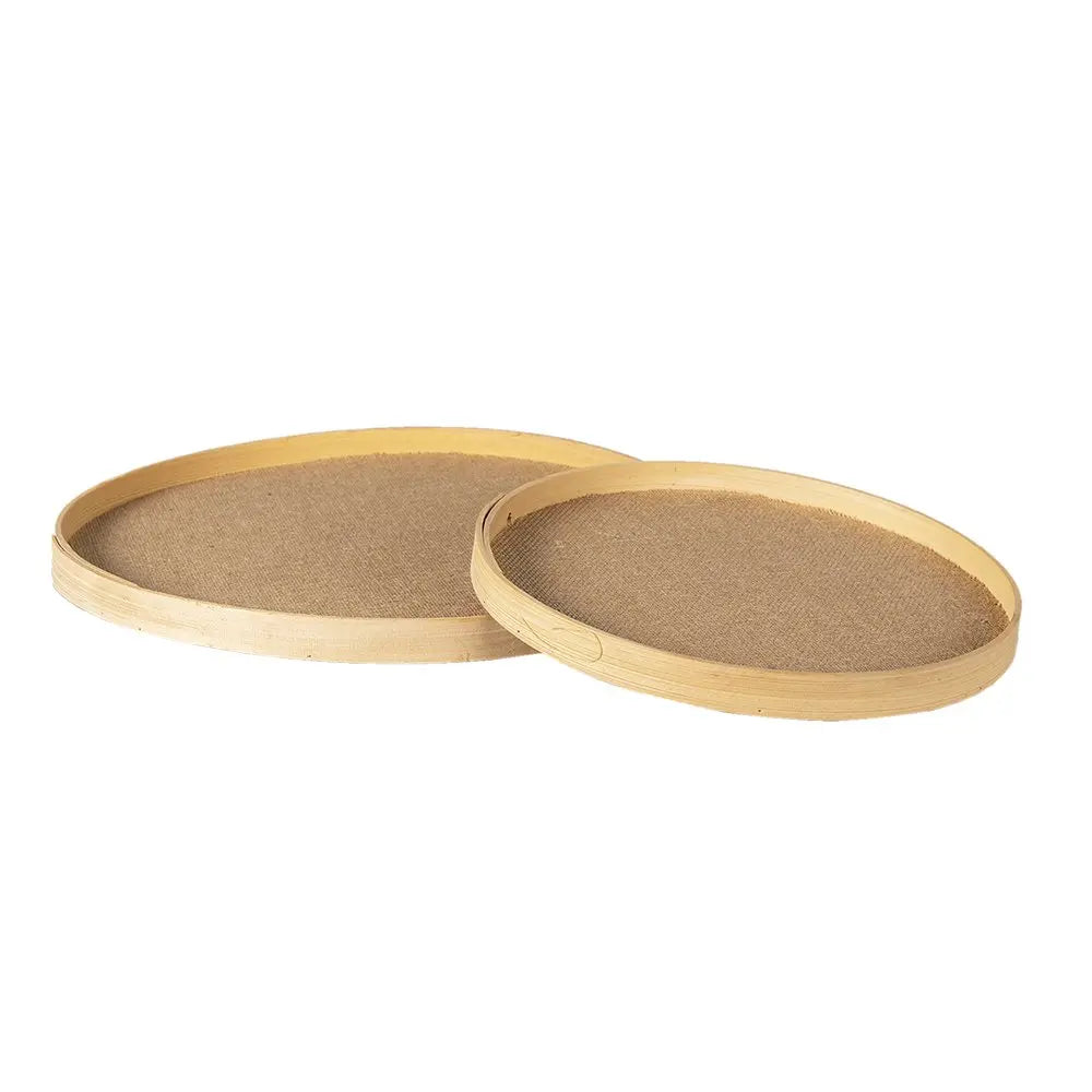 Bol décoratif (set 2) Ø 40x3 / Ø 31x3 cm Clayre & Eef.