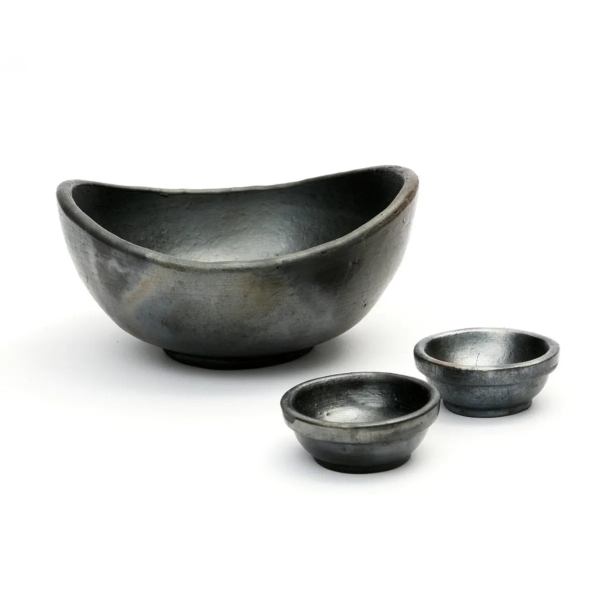 Bols Courbés The Burned - Noir - Lot de 3 Bazar Bizar Living