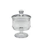 Bonbonnière en verre 12x12x16cm AULICA