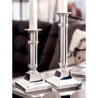 Bougeoir EDZARD Chandelier Kent, argenté, résistant au ternissement, hauteur 16 cm EDZARD-SHOP.com