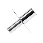 Bougeoir EDZARD dessus de bouteille, acier inoxydable nickelé brillant, hauteur 8 cm EDZARD-SHOP.com