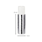 Bougeoir EDZARD, bougeoir Agadir, acier inoxydable, très poli, diamètre 8,5 cm, hauteur 25 cm EDZARD-SHOP.com