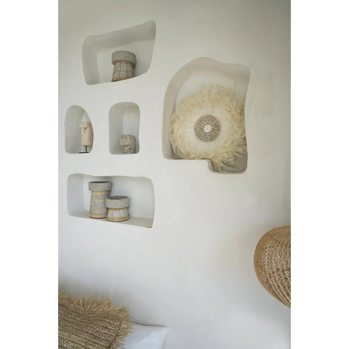 Bougeoir The Serene - Béton Naturel - L Bazar Bizar Living