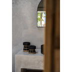 Bougeoir The Serene - Noir Naturel - M Bazar Bizar Living
