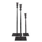 Bougeoir (lot de 3) 16x10x52 / 16x10x49 / 10x9x35 cm Clayre & Eef.