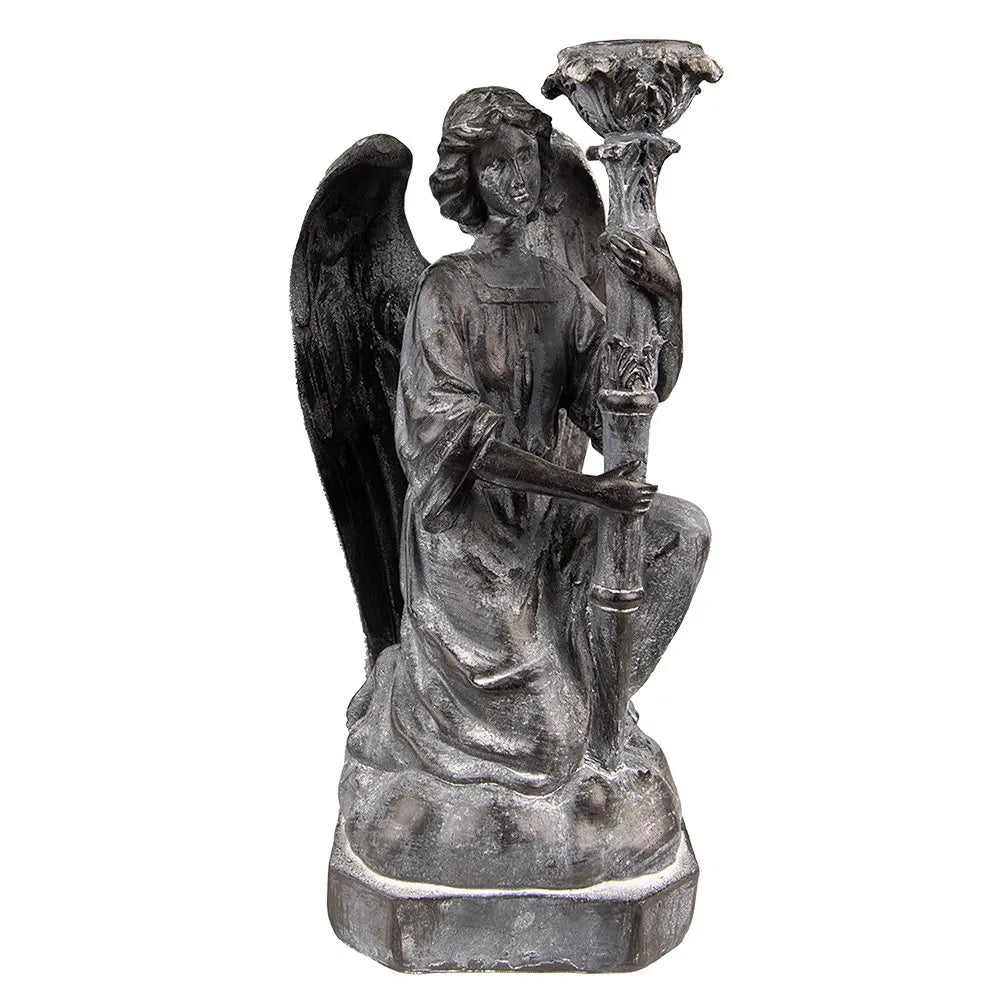 Bougeoir ange 15x14x29 cm Clayre & Eef.