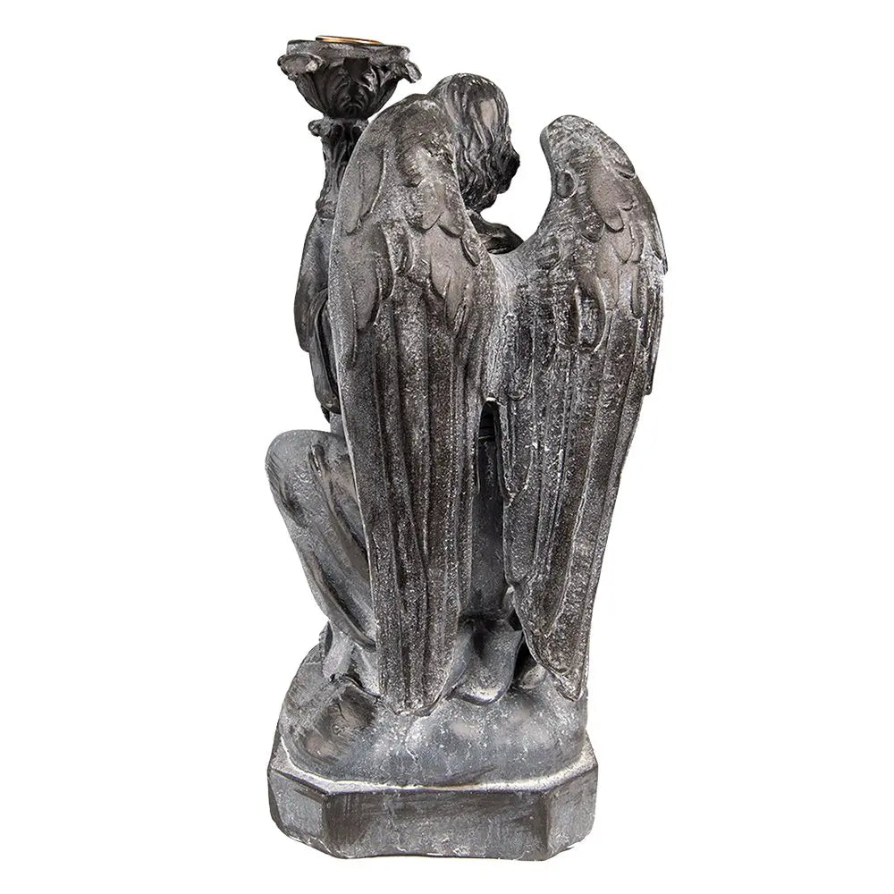 Bougeoir ange 15x14x29 cm Clayre & Eef.