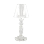 Bougeoir en verre h24.5cm AULICA