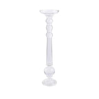 Bougeoir verre arrondi h.60cm AULICA