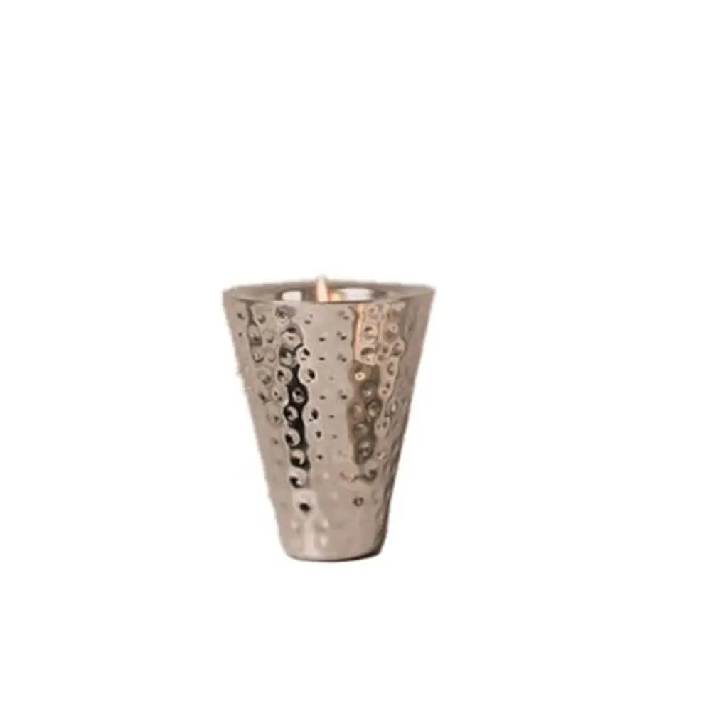 Bougie martelé argent grand modèle AULICA