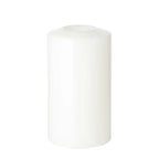 Bougie permanente Cornelius Double Pine (hauteur 15 cm, Ø 8 cm), blanche, résistante à la chaleur jusqu'à 90° EDZARD-SHOP.com