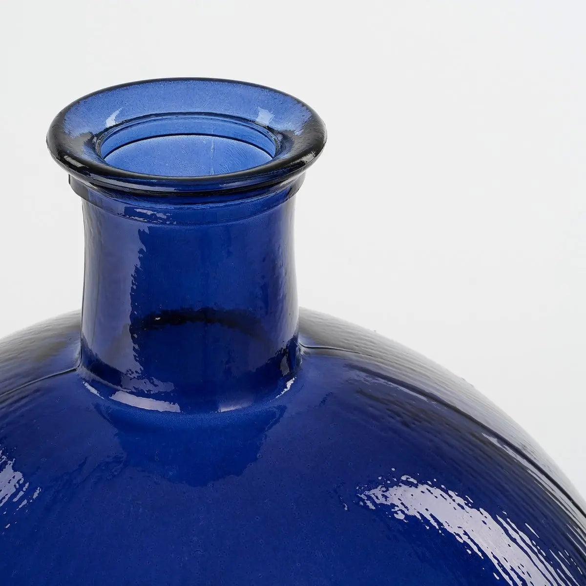 Bouteille décorative de Firenza Bleu Foncé Mica Decorations