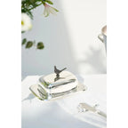 Butterdose Fasan mit Messer (L 18 cm) EDZARD-SHOP.com