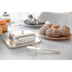 Butterdose Mista mit Messer (L 18 cm) EDZARD-SHOP.com