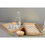 Carafe bord doré mat h28cm AULICA