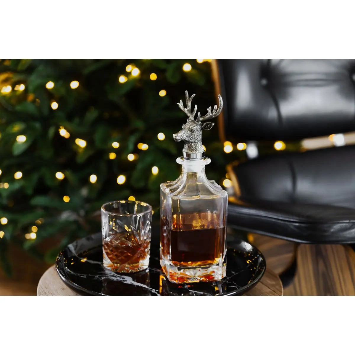Carafe en verre EDZARD cerf H 28cm EDZARD-SHOP.com