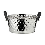 Champagne Shell Gideon martelé 39x29cm, H19 cm EDZARD-SHOP.com