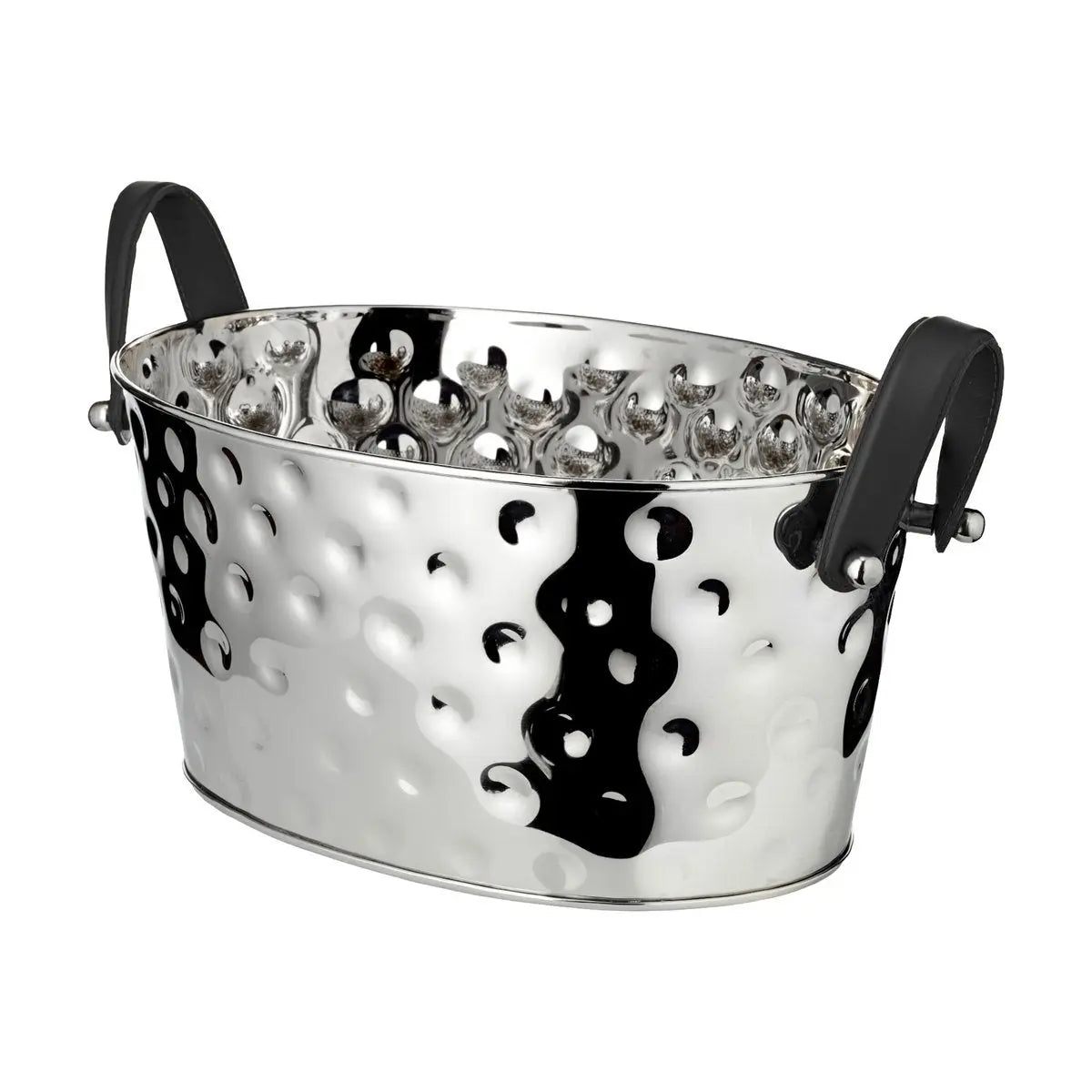 Champagne Shell Gideon martelé 39x29cm, H19 cm EDZARD-SHOP.com