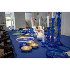 Chandelier bleu moyen modèle h31cm AULICA