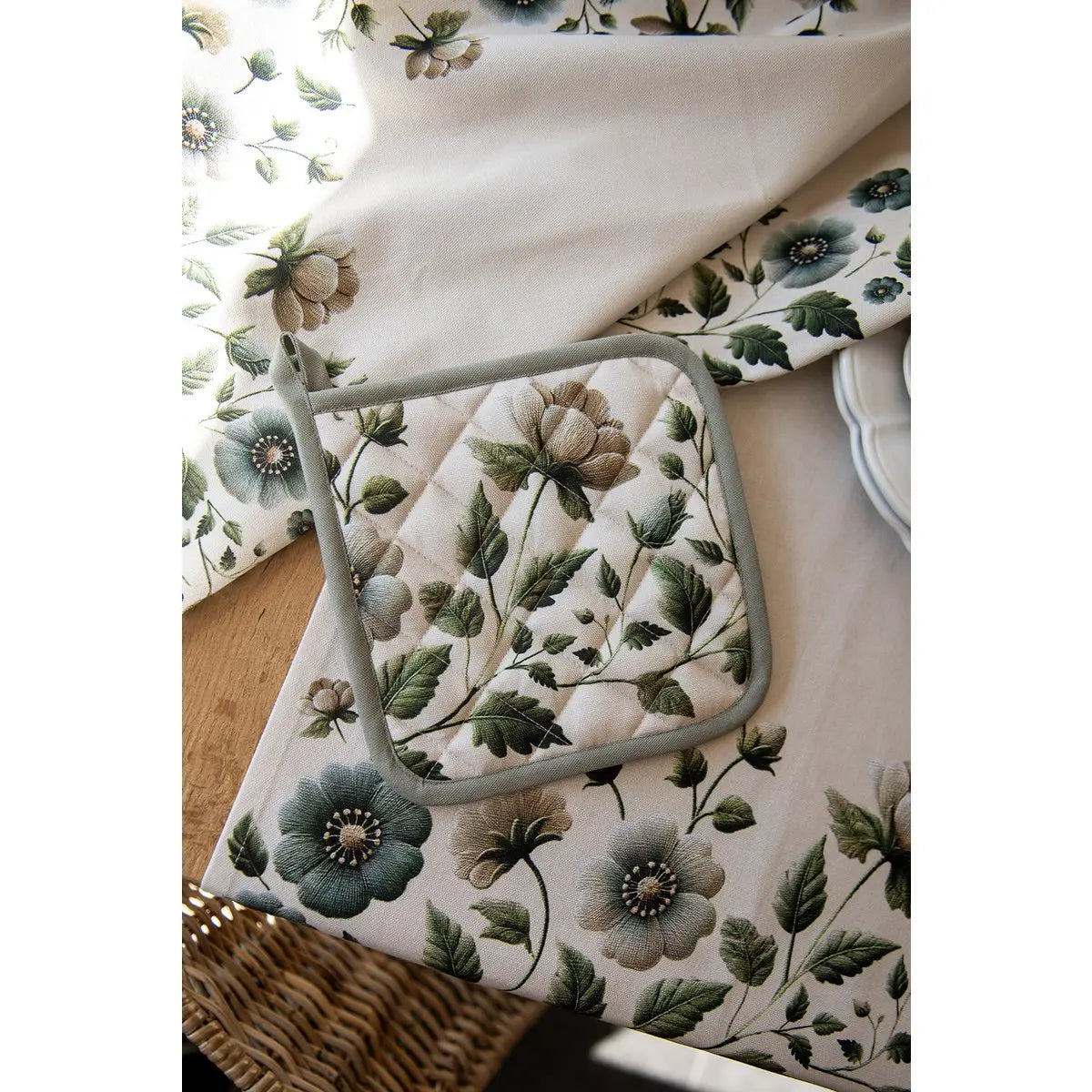 Chemin de table 50x140 cm Beige Coton Clayre & Eef.