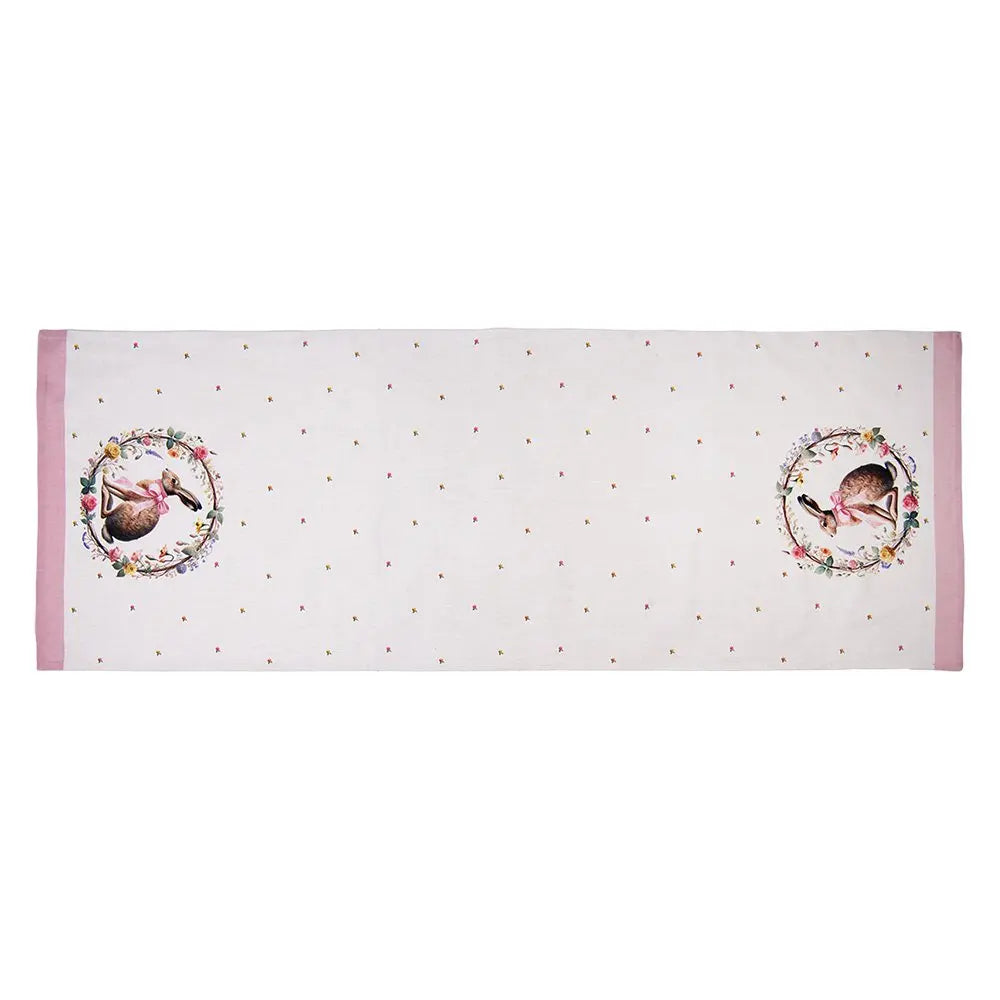 Chemin de table 50x140 cm Beige Coton Clayre & Eef.