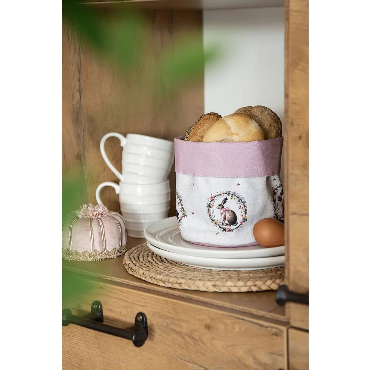 Chemin de table 50x140 cm Beige Coton Clayre & Eef.